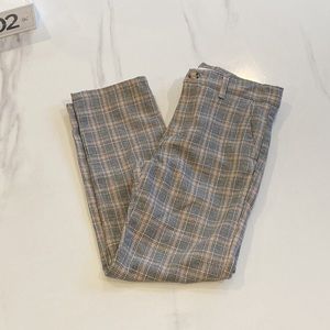 Zara Plaid Stripe Pants Boys